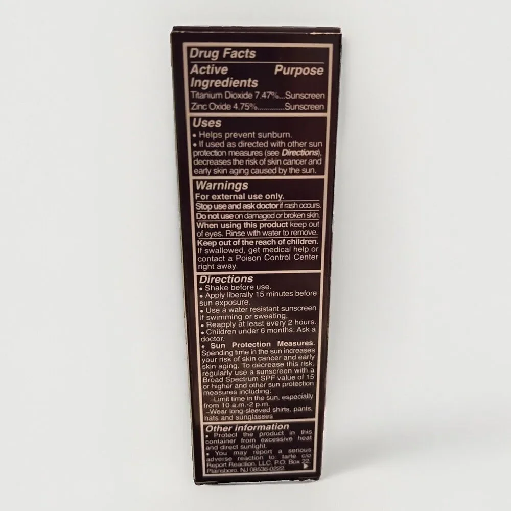 NIB Tarte Foundcealer Multi-tasking Foundation 22s Light Sand 1oz SPF 20 12hr